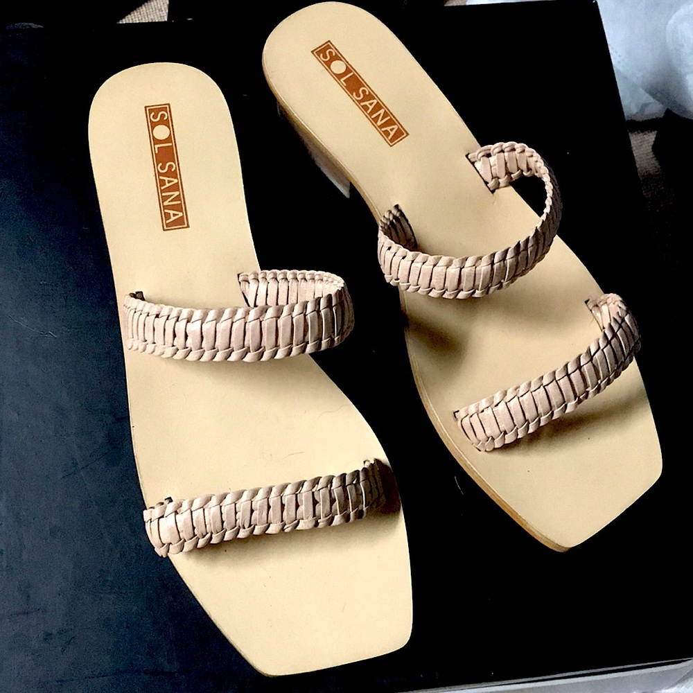 BRAND NEW SOL SANA SANDLE WITH TINY HEEL